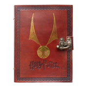 CUPI02 - HARRY POTTER - QUADERNO DI PELLE VEGANA
