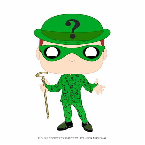 BATMAN & ROBIN - POP FUNKO VINYL FIGURE 340 RIDDLER 9CM