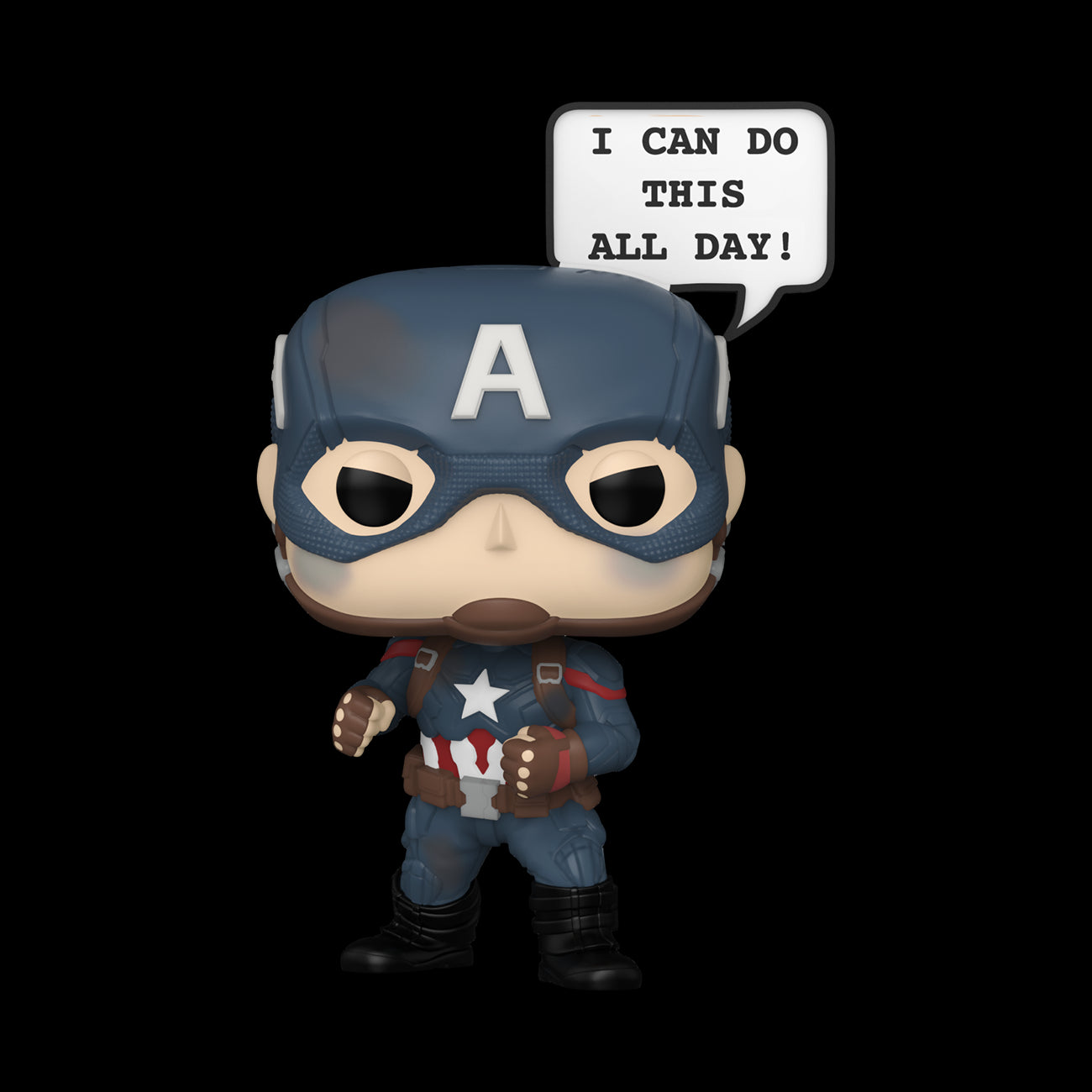 MARVEL: AVENGERS - POP FUNKO VINYL FIGURE - CAPTAIN AMERICA 9CM COMICON 25 EXCL