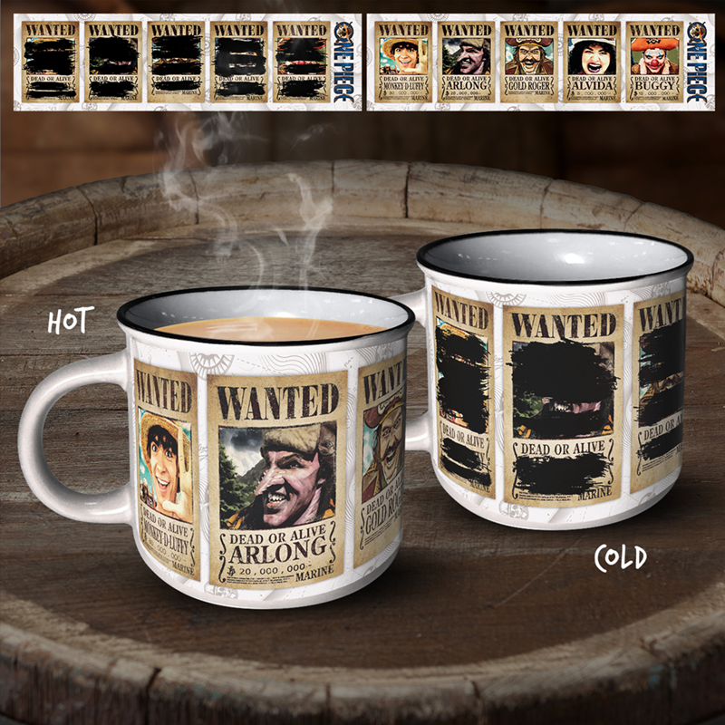 PP14649OPNF - ONE PIECE - HEAT CHANGE MUG