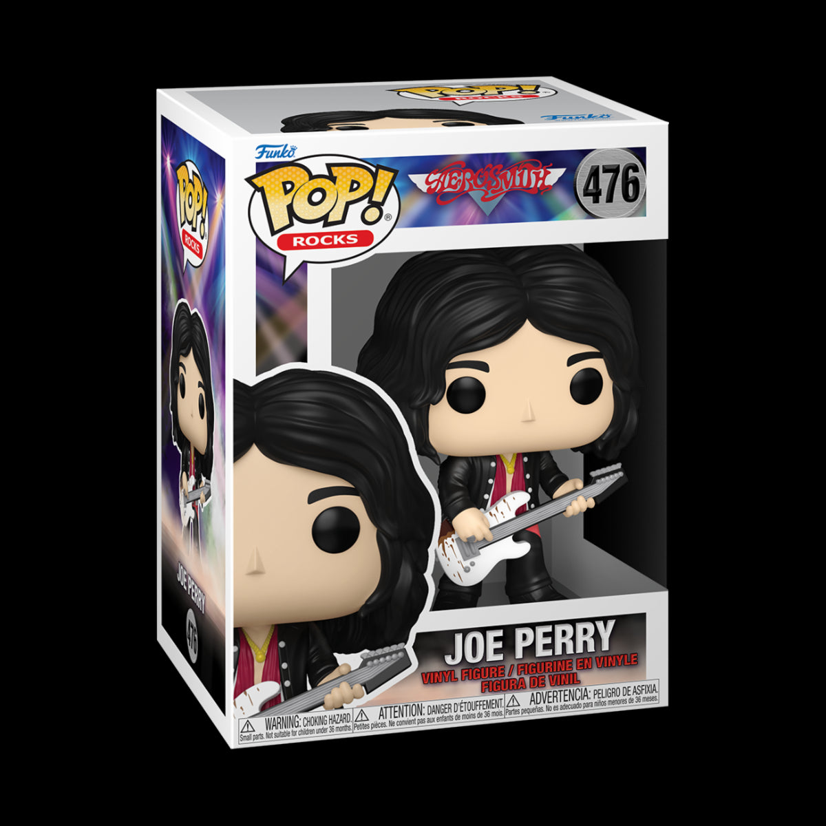 MUSIC: AEROSMITH - POP FUNKO VINYL FIGURE 476 JOE PERRY 9CM