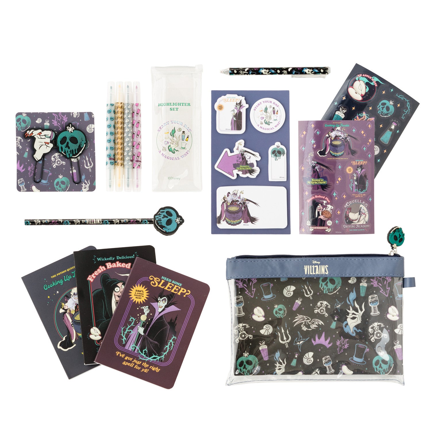 SETP007 - DISNEY - SET CANCELLERIA - VILLAINS