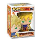DRAGON BALL Z - POP FUNKO VINYL FIGURE 860 SUPER SAIYAN GOKU (GITD) 9CM