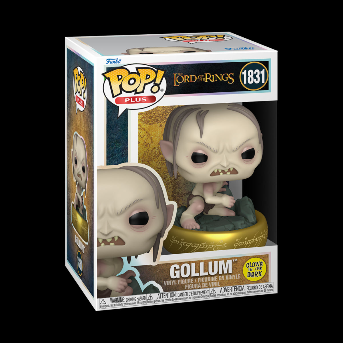 THE LORD OF THE RINGS - POP FUNKO VINYL FIGURE 1831 GOLLUM 9CM