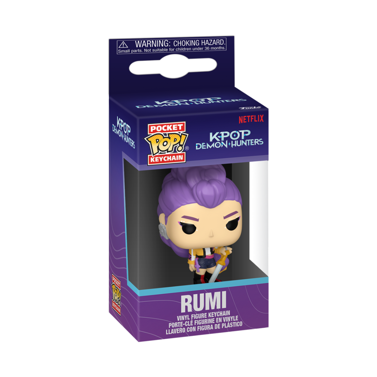 KPOP DEMON HUNTERS KEYCHAINS S1 - POP KEYCHAIN - RUMI 4CM