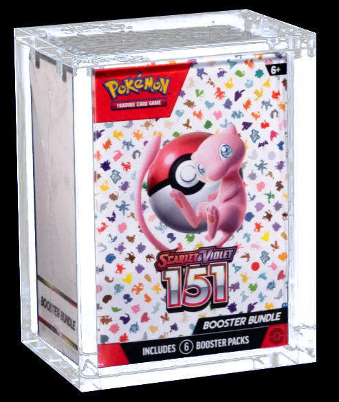 CABP0125 - ACRYLIC BOX PROTEZIONE - POKEMON BUNDLE 6 BUSTE