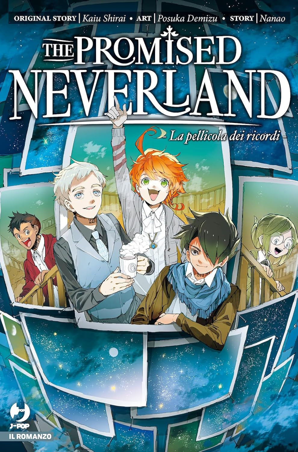 THE PROMISED NEVERLAND NOVEL 4 - LA PELLICOLA DEI RICORDI