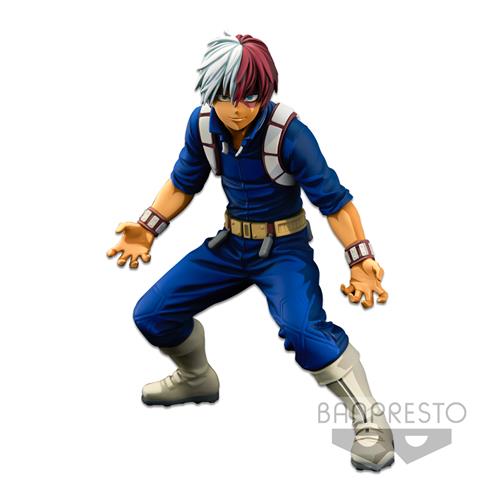 18229 - MY HERO ACADEMIA - WORLD FIGURE COLOSSEUM - SUPER MASTER STARS PIECE - THE SHOTO TODOROKI (TWO DIMENSIONS) - 24CM