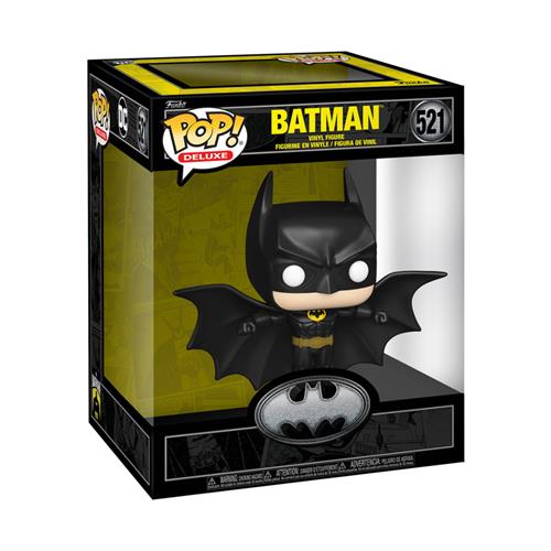 DC COMICS: BATMAN 85TH ANNIVERSARY - POP FUNKO DELUXE VINYL FIGURE 521 BATMAN (SOARING) 9CM