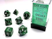 CHX 25325 - SET 7 DADI POLIEDRICI PUNTINATI - RECON