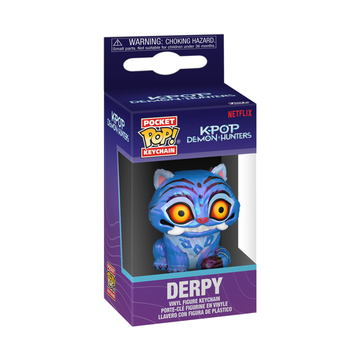 KPOP DEMON HUNTERS KEYCHAINS S1 - POP KEYCHAIN - DERPY 4CM