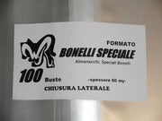 WR 100 BUSTE PROTETTIVE CHIUSURA LATERALE - BONELLI