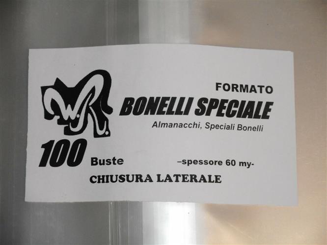 WR 100 BUSTE PROTETTIVE CHIUSURA LATERALE - BONELLI