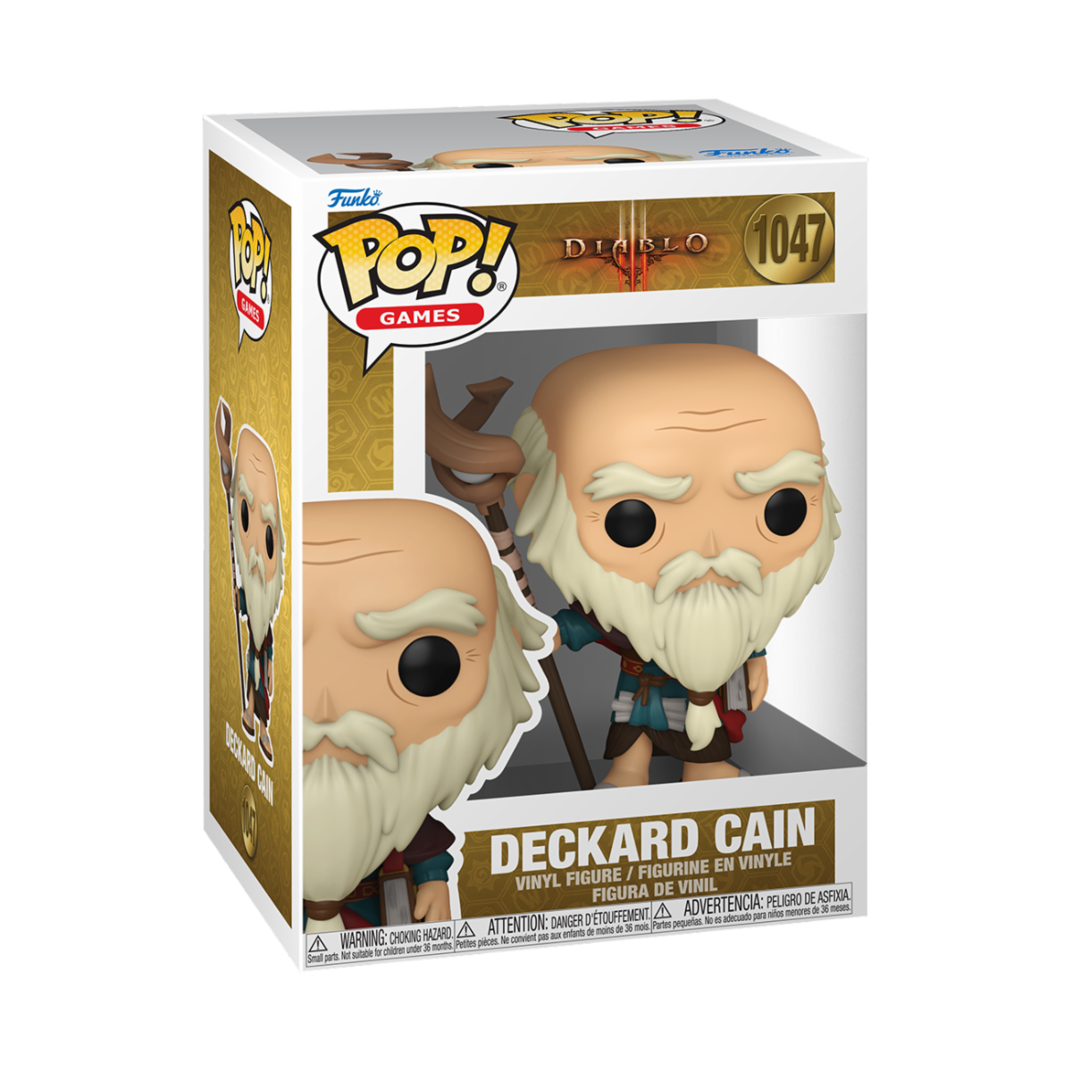 DIABLO 3 - POP FUNKO VINYL FIGURE 1047 DECKARD CAIN 9CM
