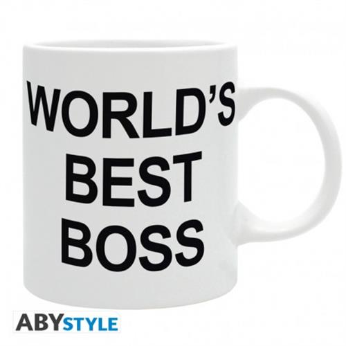 ABYMUGA514 - THE OFFICE - TAZZA 320ML - WORLD'S BEST BOSS