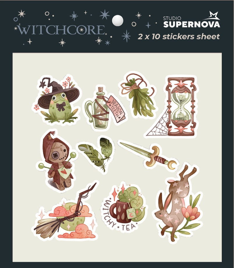 SET STICKER - WITCHCORE 1
