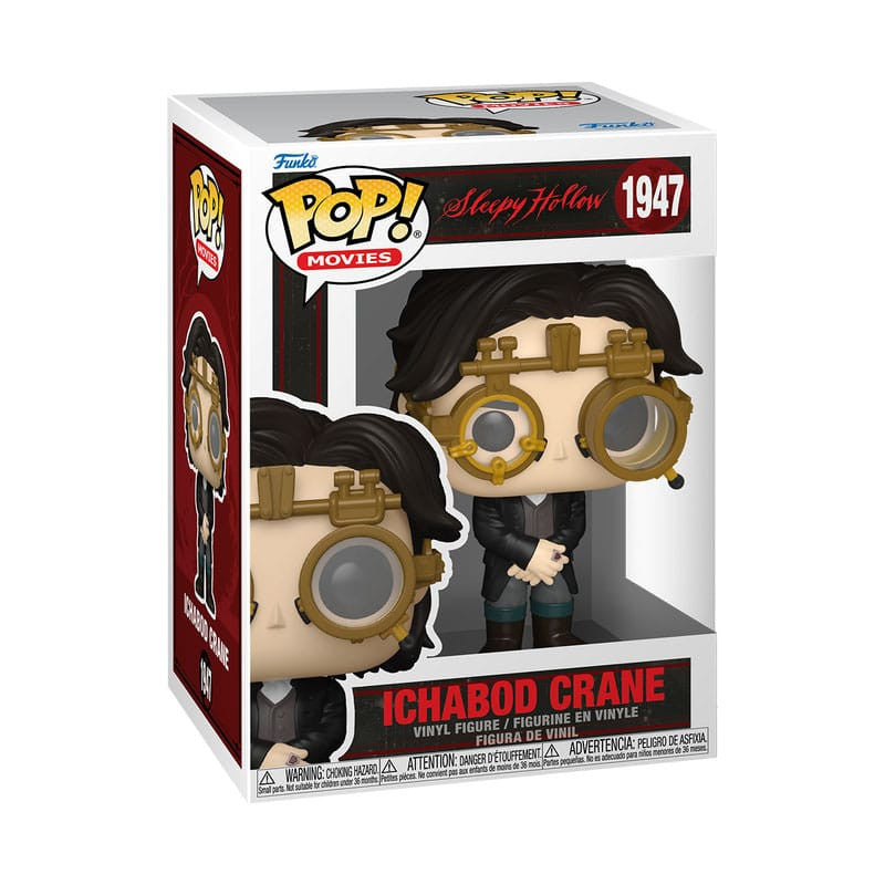 SLEEPY HOLLOW - POP FUNKO VINYL FIGURE 1947 ICHABOD CRANE 9CM