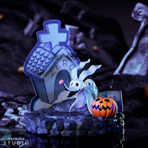ABYFIG038 - NIGHTMARE BEFORE CHRISTMAS - SUPER FIGURE COLLECTION - ZERO 8CM