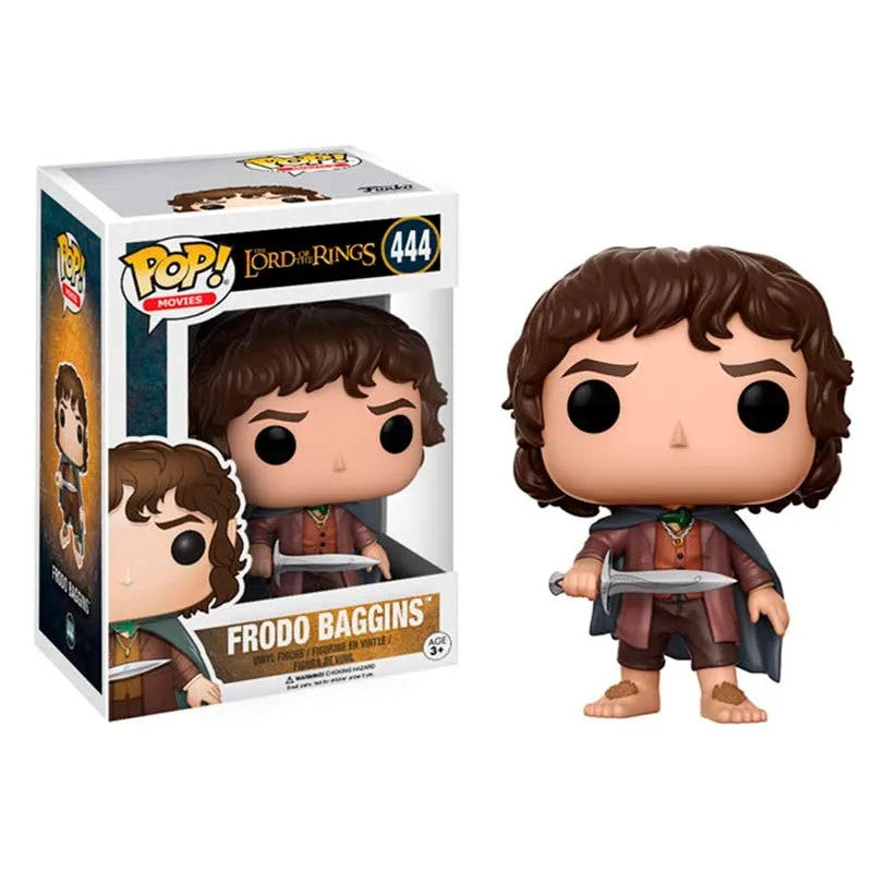 THE LORD OF THE RINGS - POP FUNKO VINYL FIGURE 444 FRODO BAGGINGS CHASE 9CM