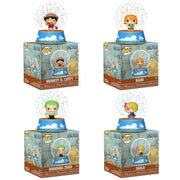 ONE PIECE S14 - FUNKO MINI GLITTER GLOBES - 12PZ DISPLAY