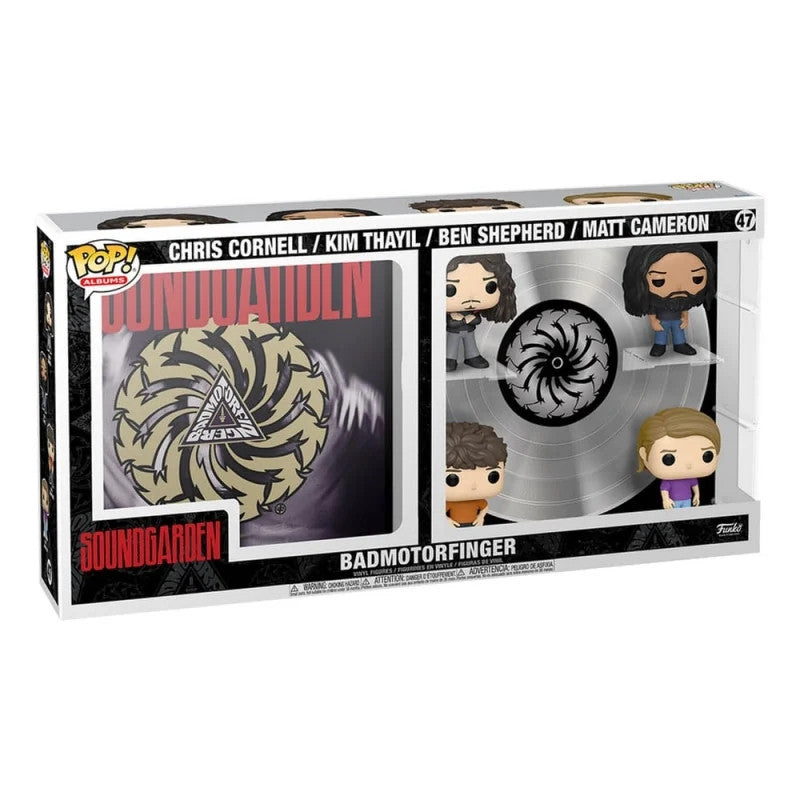 SOUNDGARDEN - POP FUNKO ALBUMS DELUXE VINYL GIFURE - BADMOTOFINGER 9CM