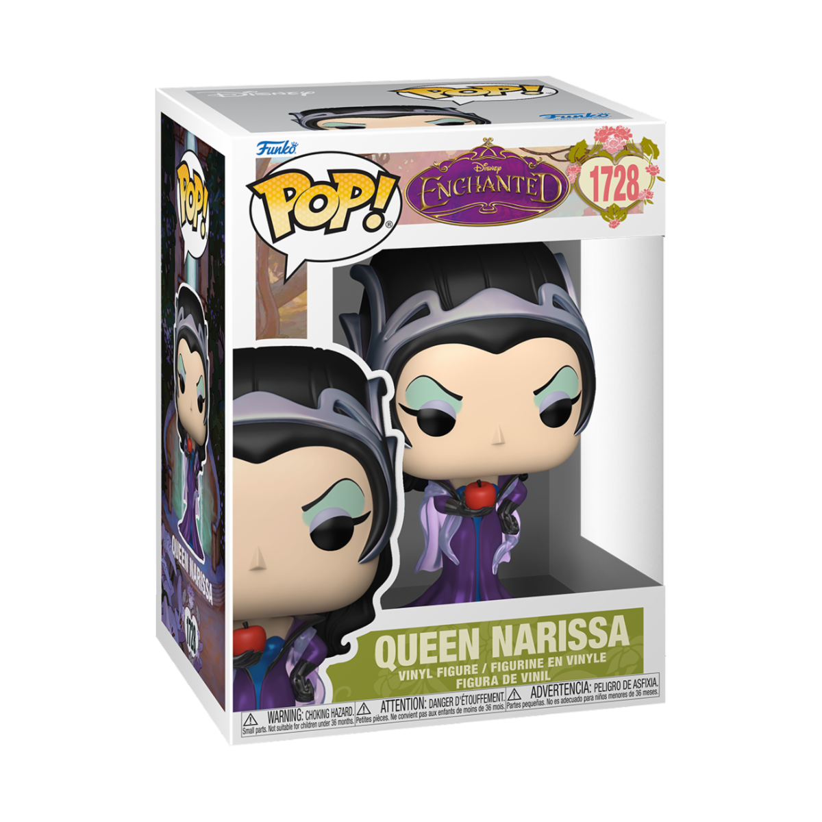 ENCHANTED (2007) - POP FUNKO VINYL FIGURE 1728 QUEEN NARISSA 9CM