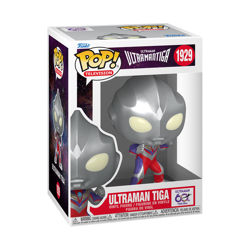 ULTRAMAN S2 - POP FUNKO VINYL FIGURE 1929 ULTRAMAN TIGA 9CM