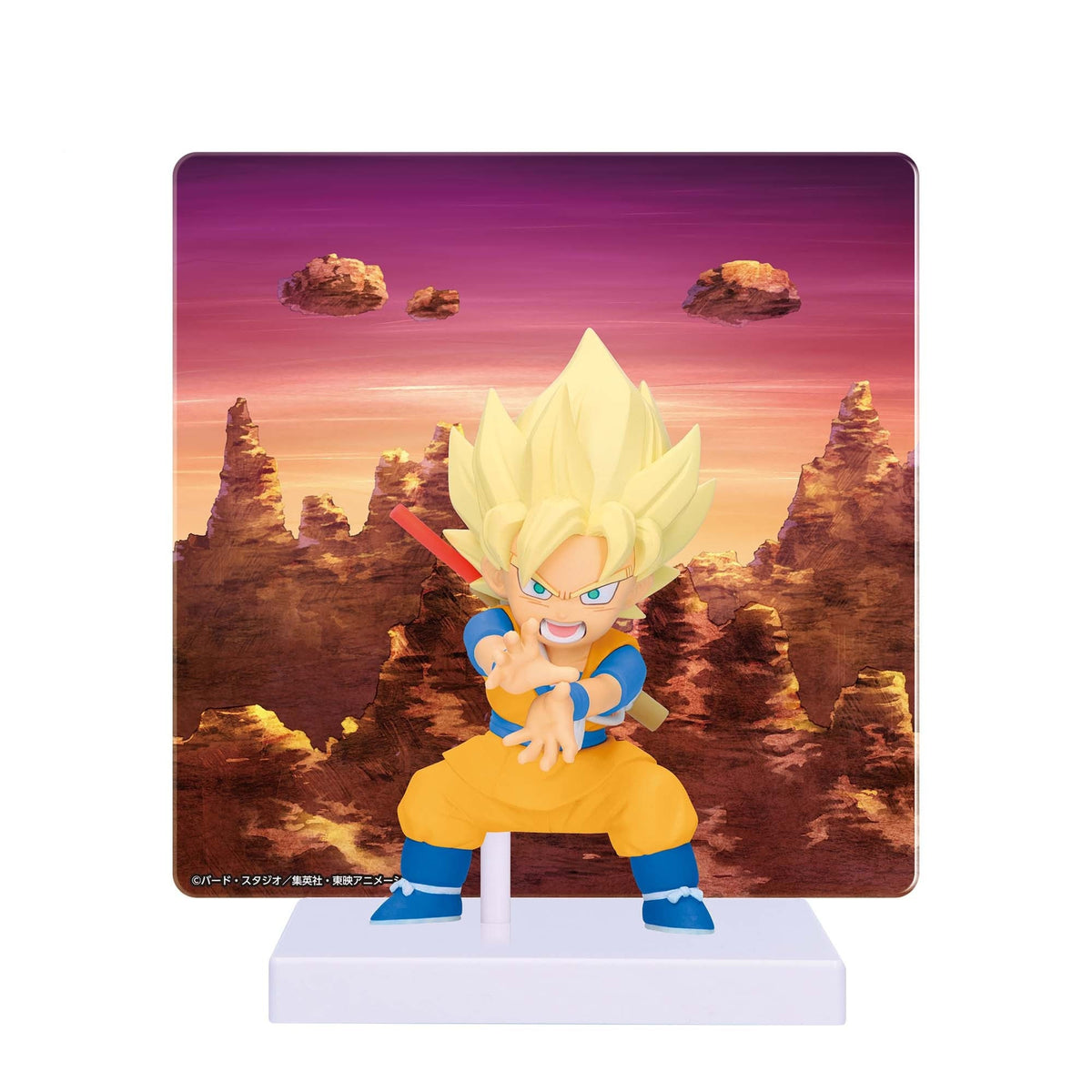 28581 - DRAGON BALL DAIMA - FIGURE WITH PANEL - SON GOKU - MINIFIGURE 13CM