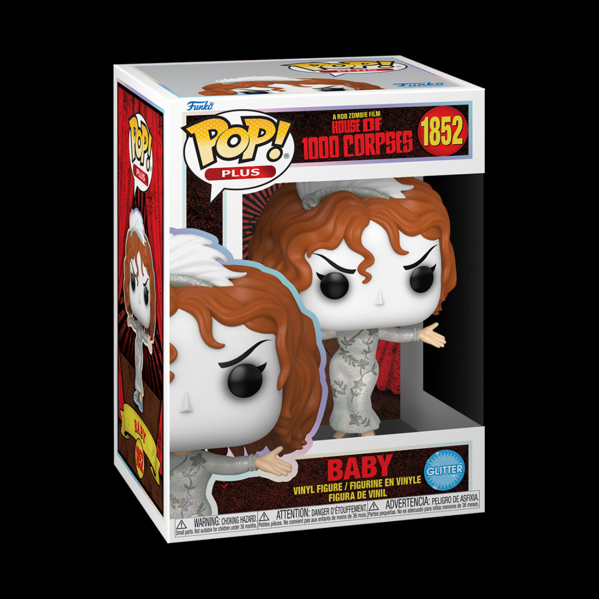 HOUSE OF 1000 CORPSES OTC - POP FUNKO VINYL FIGURE 1852 BABY (GLT) 9CM