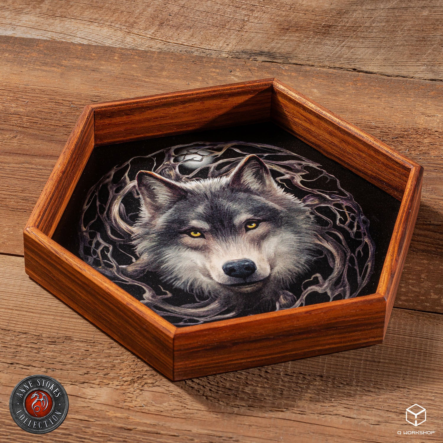 WADTAS05 - ANNE STOKES DICE TRAY: NIGHT FOREST