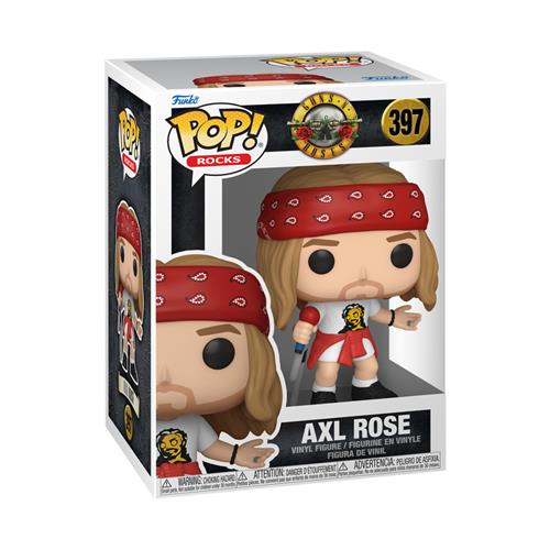 GUNS'N'ROSES - POP FUNKO VINYL FIGURE 397 AXEL ROSE (1992) REGULAR 9CM