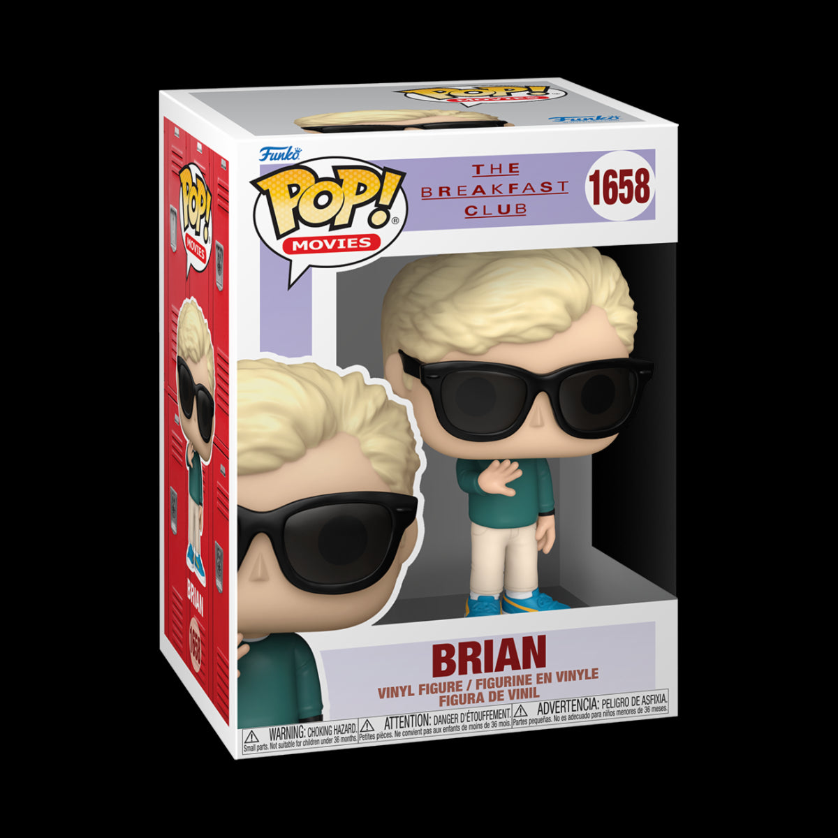 THE BREAKFAST CLUB - POP FUNKO VINYL FIGURE 1658 BRIAN 9CM