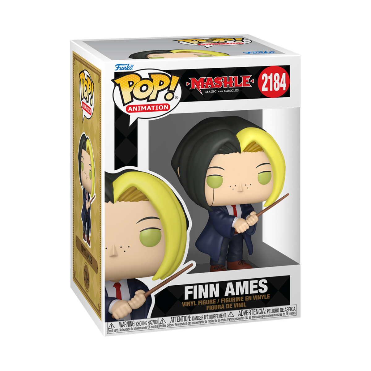 MASHLE S1 - POP FUNKO VINYL FIGURE 2184 FINN AMES 9CM