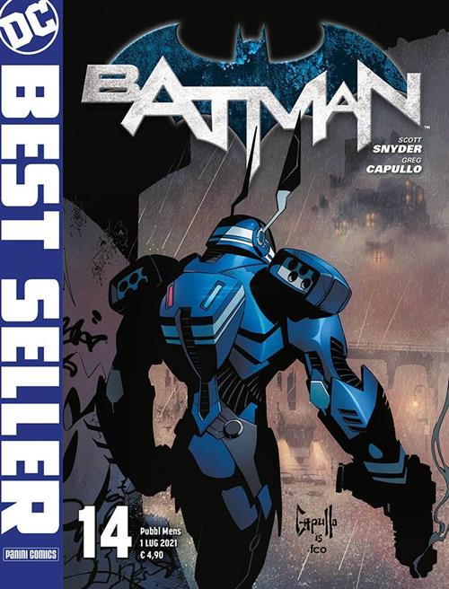 DC BEST SELLER - BATMAN DI SCOTT SNYDER & GREG CAPULLO 14