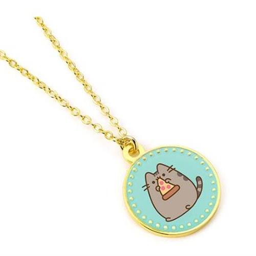PTCN0101 - PUSHEEN - COLLANA - IL GATTO E LA PIZZA