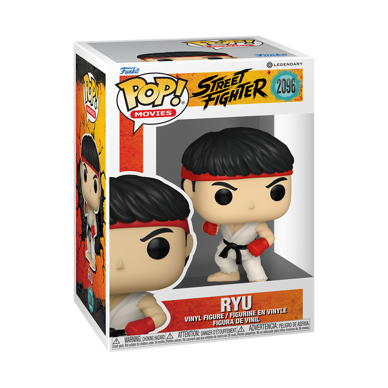 STREET FIGHTER (2026) - POP FUNKO VINYL FIGURE 2096 RYU 9CM