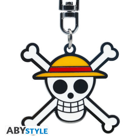 ABYKEY646 - ONE PIECE - KEYCHAIN - SKULL LUFFY