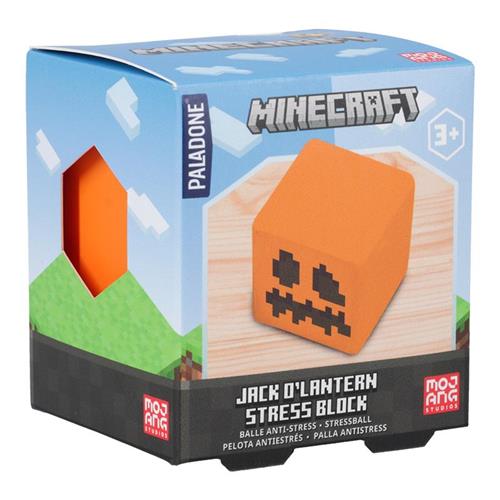 PP11442MCF - MINECRAFT - STRESS BLOCKS CDU - JACK O' LANTER