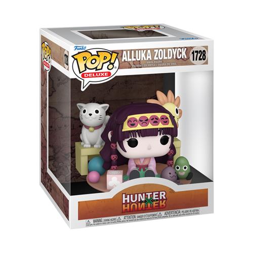 HUNTER X HUNTER - POP FUNKO DELUXE VINYL FIGURE 1728 ALLUA ZOLDYCK 9CM