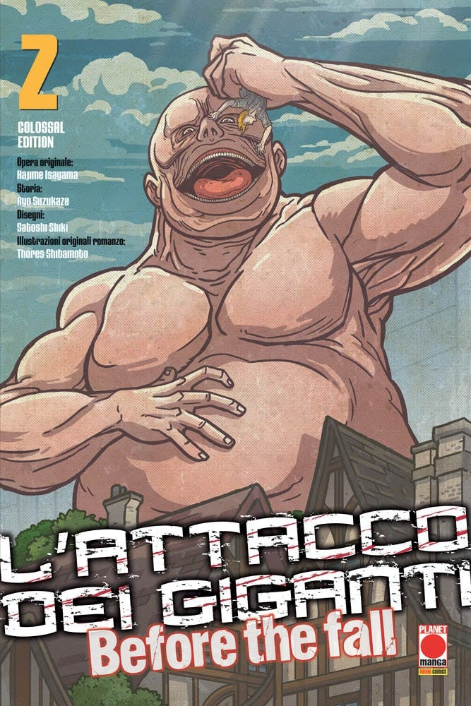 L'ATTACCO DEI GIGANTI - BEFORE THE FALL - COLOSSAL EDITION VOL.2