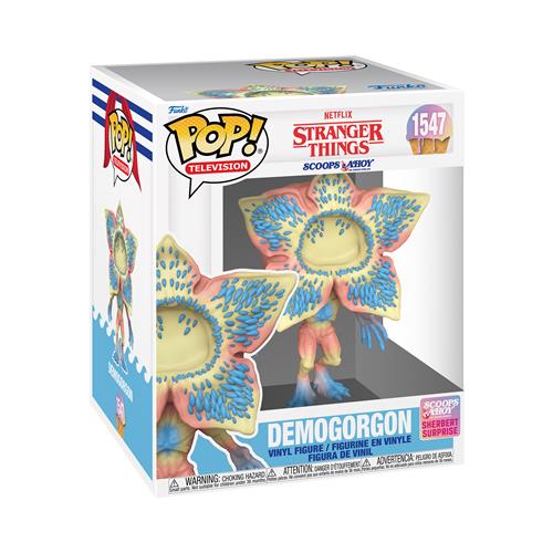 STRANGER THINGS - POP FUNKO SUPER VINYL FIGURE 1547 DEMOGORGON (SCOOPS AHOY) 9CM