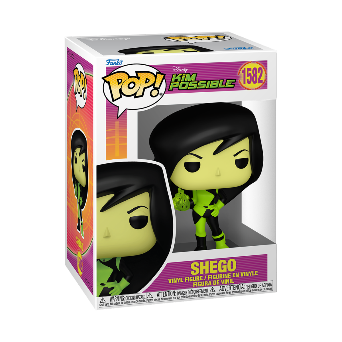 KIM POSSIBLE - POP FUNKO VINYL FIGURE 1582 SHEGO 9CM