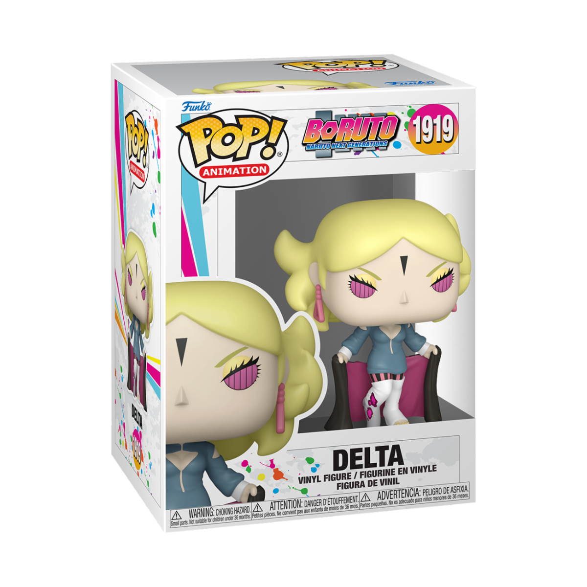 BORUTO: NARUTO NEXT GENERATION - POP FUNKO VINYL FIGURE 1919 DELTA 9CM