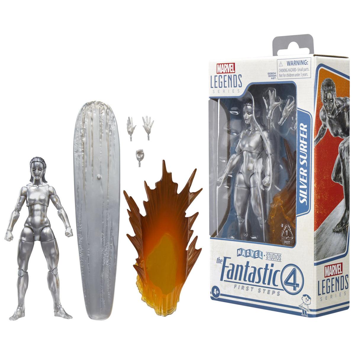 MARVEL LEGENDS - FANTASTIC FOUR - SILVER SURFER - ACTION FIGURE 15CM