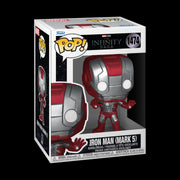 MARVEL: IRON MAN 2 - POP FUNKO VINYL FIGURE 1474 IRON MAN (MARK 5) 9CM