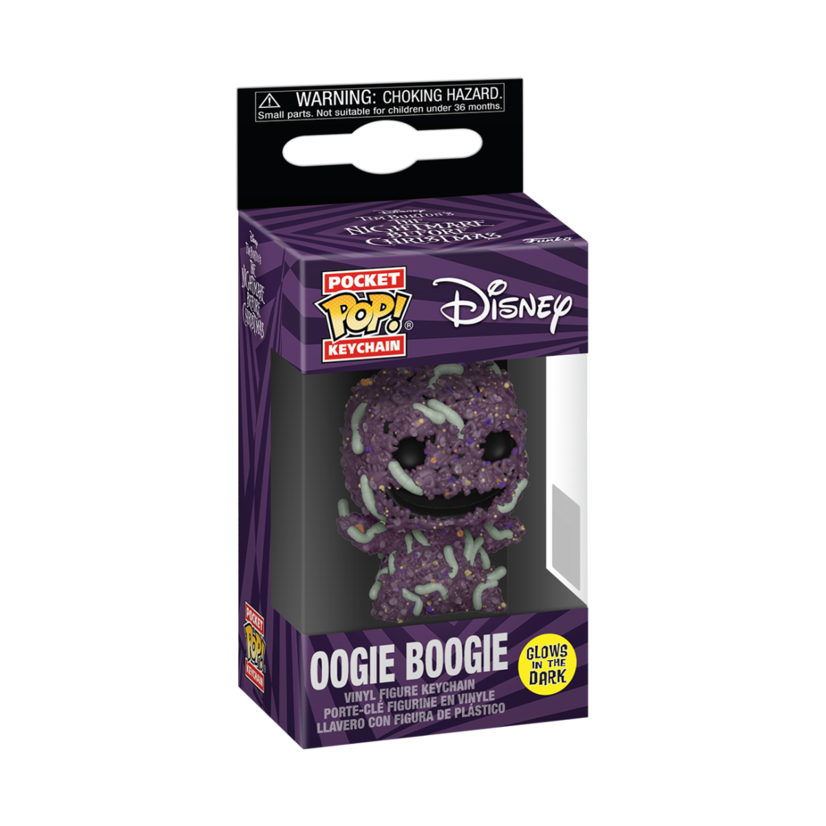 NIGHTMARE BEFORE CHRISTMAS - KEYCHAIN - OOGIE (BUGS) (GW) 4CM