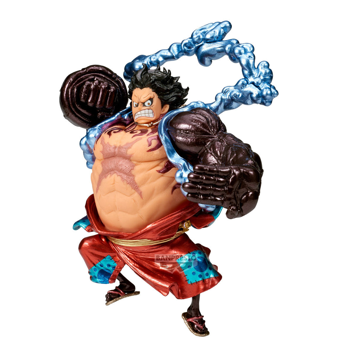 71359 - ONE PIECE - KING OF ARTIST MONKEY D.LUFFY - MONKEY D.LUFFY (BOUNDMAN) - STATUA 17CM