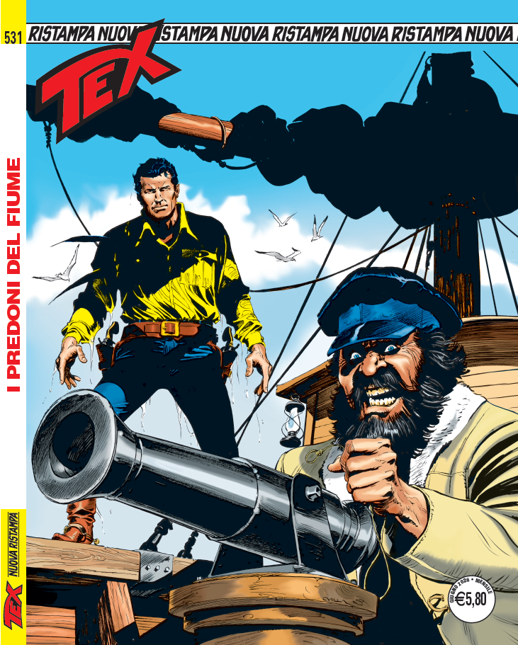 TEX NUOVA RISTAMPA 531 - I PREDONI DEL FIUME