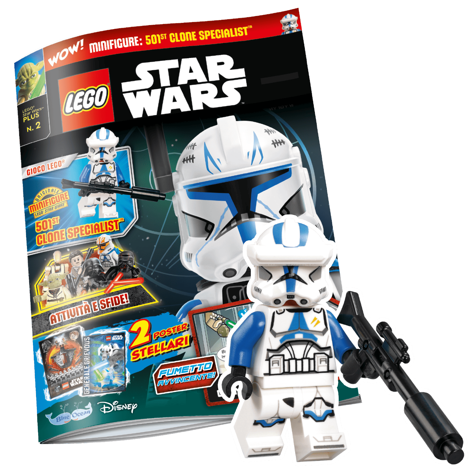 LEGO STAR WARS PLUS N.2 - 501ST CLONE SPECIALIST