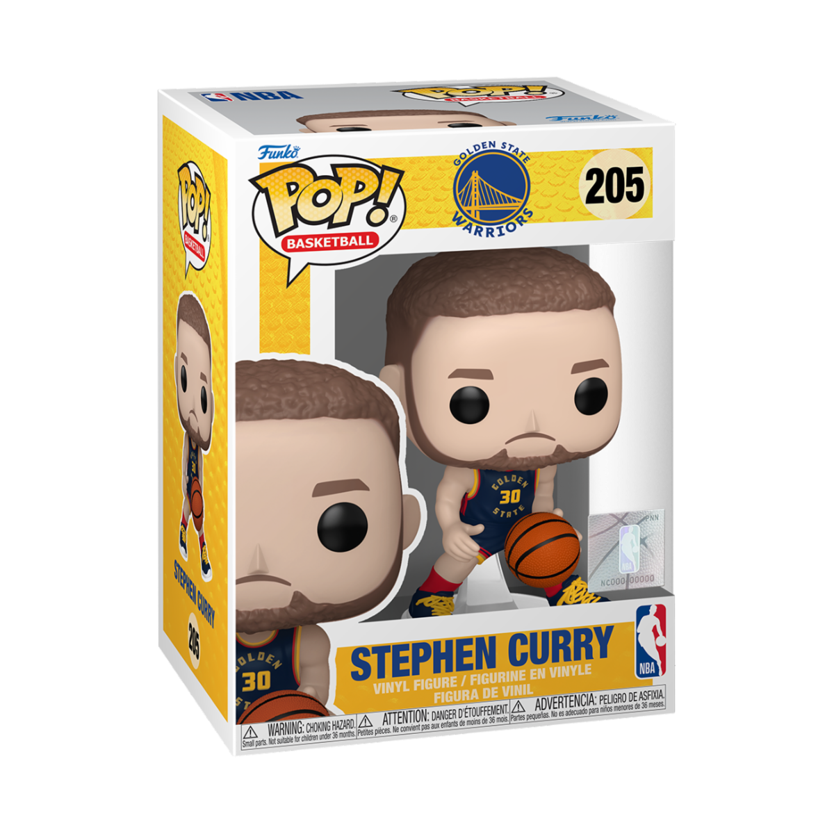 NBA - POP FUNKO VINYL FIGURE 2005 STEPHEN CURRY (WARRIORS) (CE 24) 9CM
